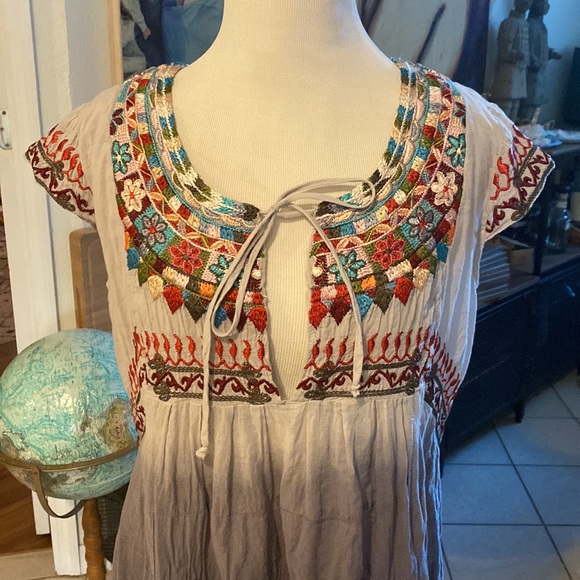 SKY AND SAND OMBRÉ TUNIC
